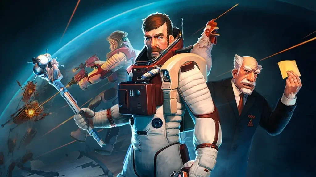 Exploración espacial y supervivencia en Breathedge 2.
