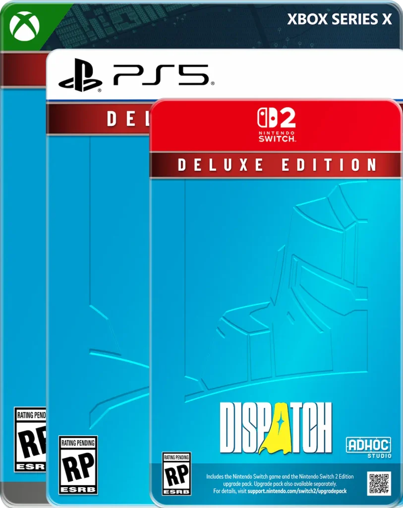 SteelBook de Dispatch para coleccionistas