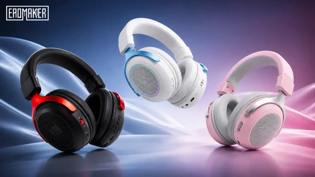 EPOMAKER GX1, auriculares gaming inalámbricos con 70 horas de autonomía y sonido 7.1