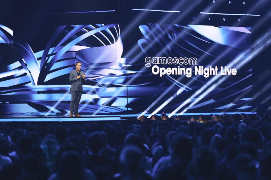 Gamescom Opening Night Live 2026 antes del comienzo de la feria