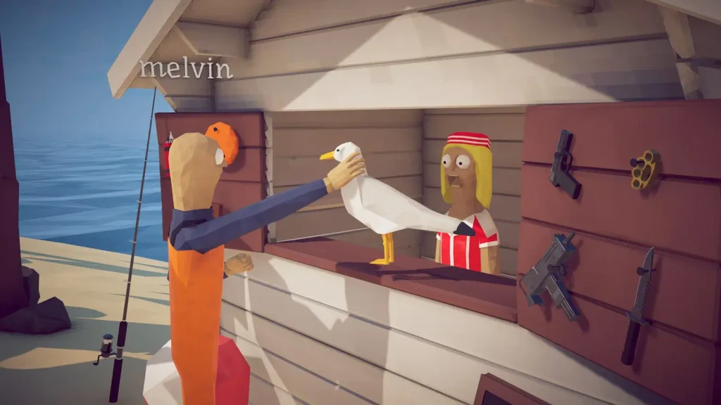 Gameplay cooperativo de How to Fish con varios jugadores