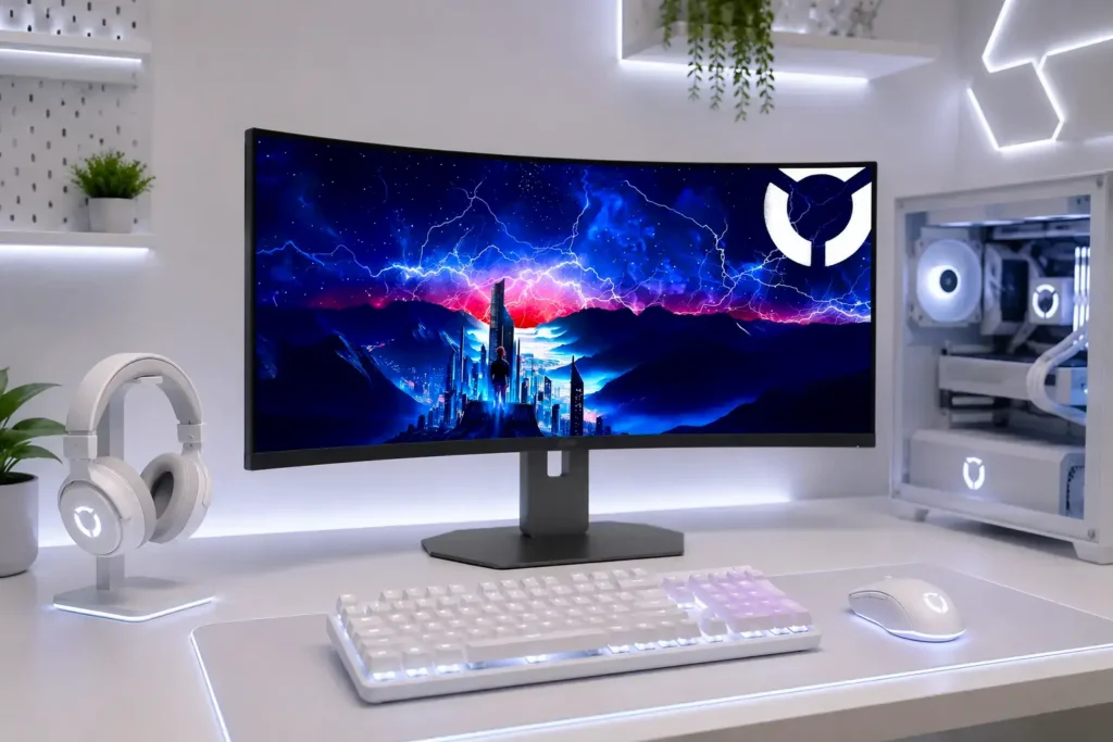 Lenovo Legion 34W-2c, monitor ultrawide de 34 pulgadas con resolución 3440 × 1440 y 240 Hz