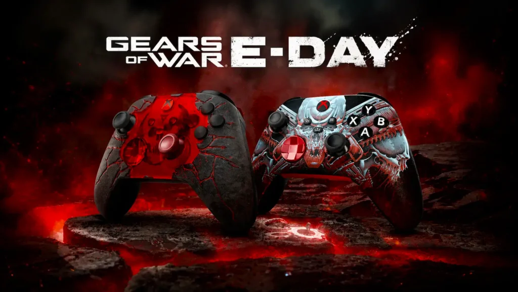 Mando Xbox de edición limitada inspirado en Gears of War E-Day