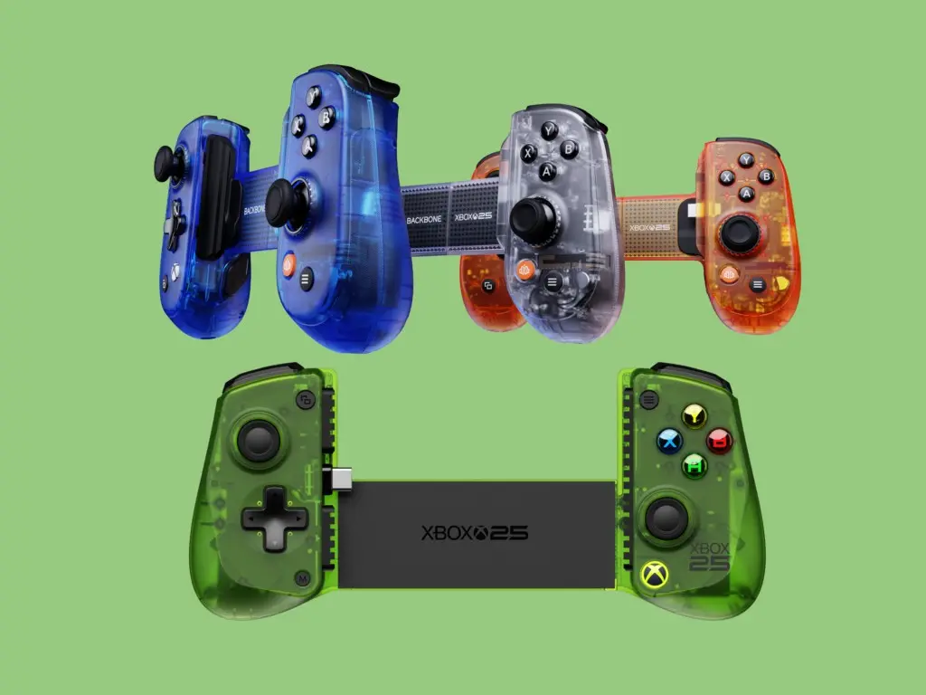 Nuevos mandos móviles de la colección Xbox 25 aniversario