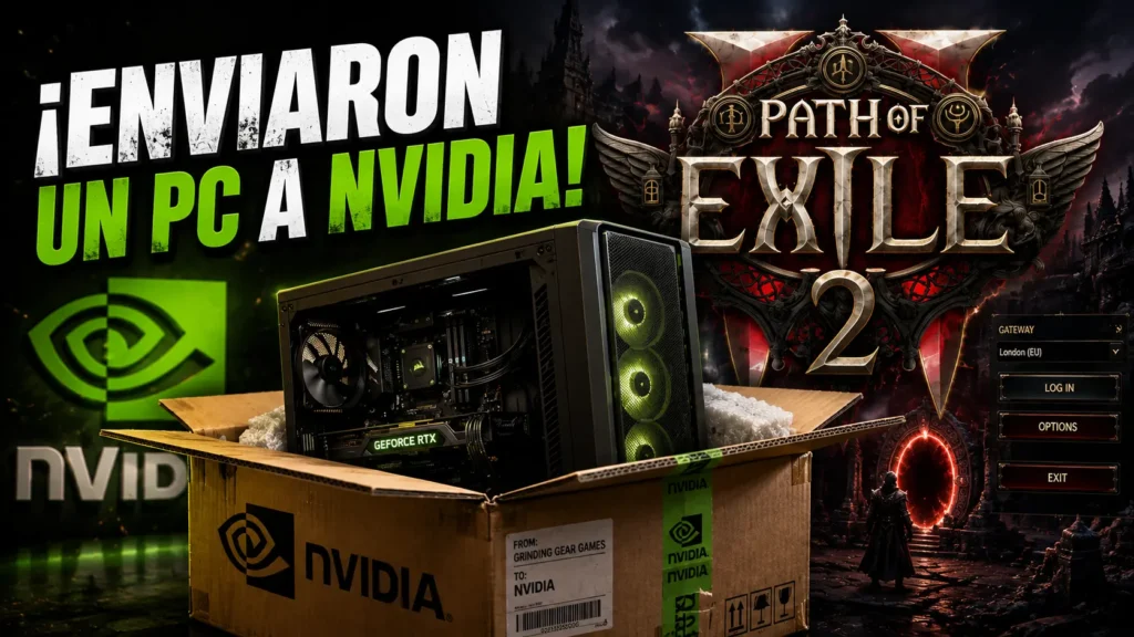 Grinding Gear Games envió un PC completo a NVIDIA para solucionar un bug de Path of Exile 2.
