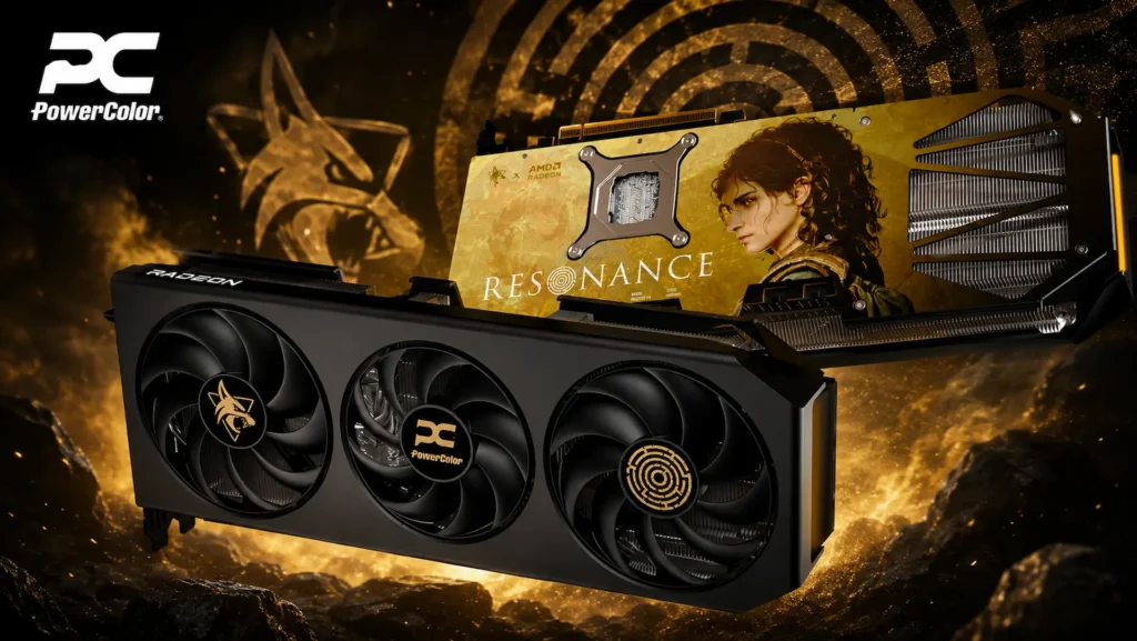 PowerColor RX 9070 XT Hellhound Resonance Edition inspirada en A Plague Tale