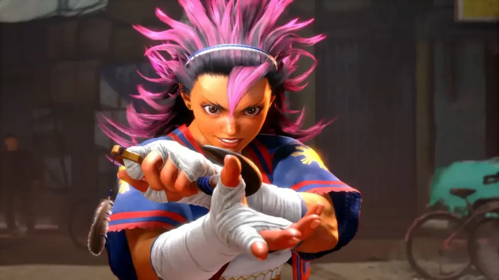 Yasmine, nueva luchadora de Street Fighter 6 inspirada en el arte marcial Eskrima
