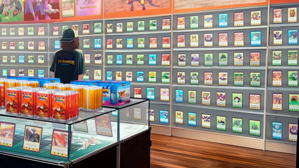TCG Card Shop Simulator añade el juego de cartas Tetramon Duel Masters