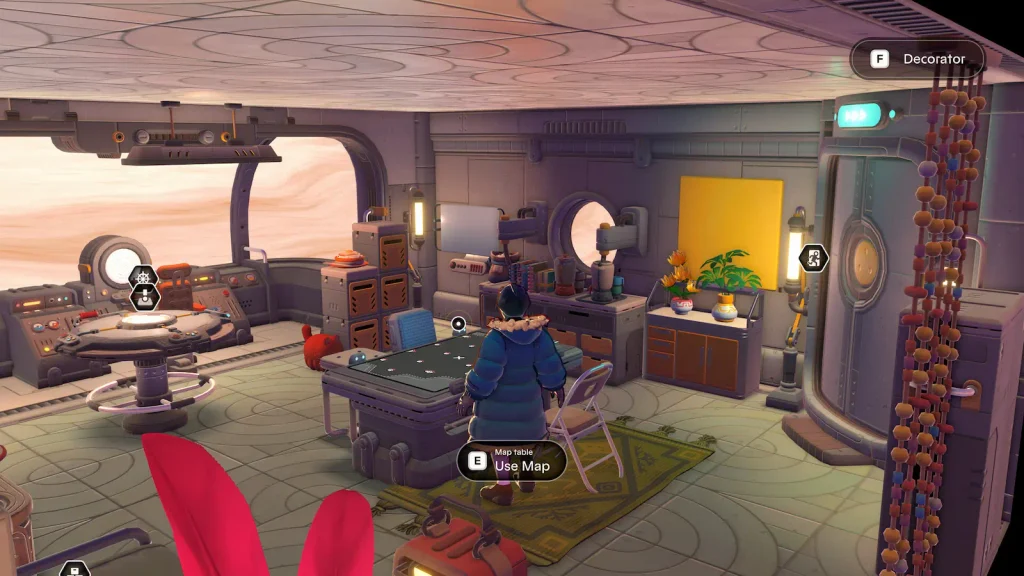 interior de la nave en young sun