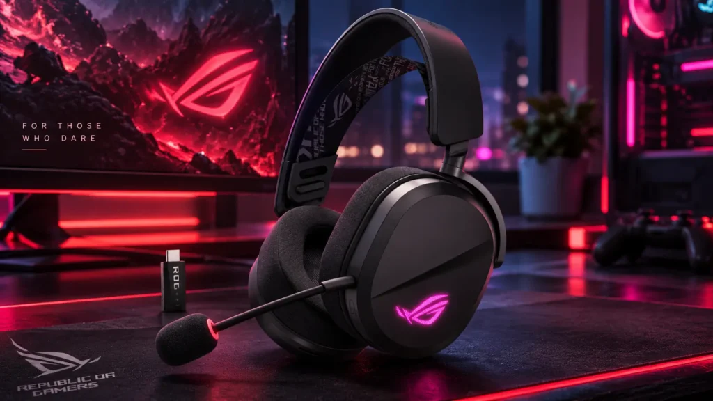 ASUS ROG Pelta Core, auriculares gaming USB-C con iluminación RGB y micrófono desmontable