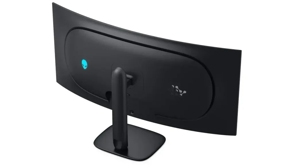 diseño y conectividad del monitor Alienware AW3926QW.