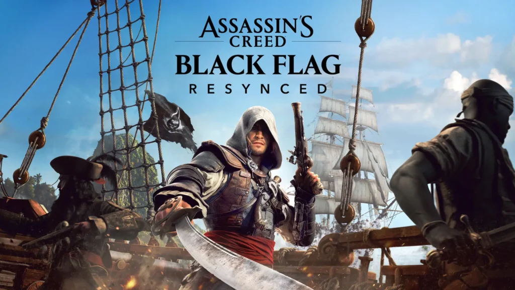 Edward Kenway en Assassin’s Creed Black Flag Resynced durante la actualización 1.0.7