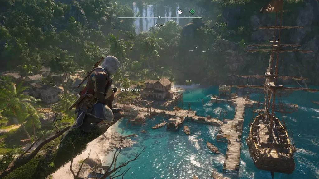Opción para ocultar las pistolas de Edward en Black Flag Resynced