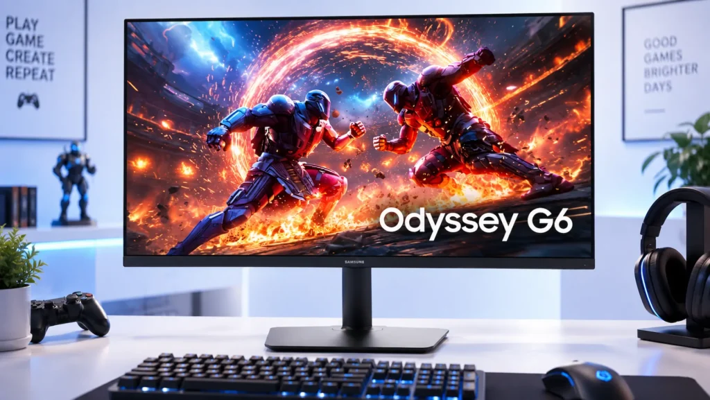 Samsung Odyssey G6 G60H de 27 pulgadas