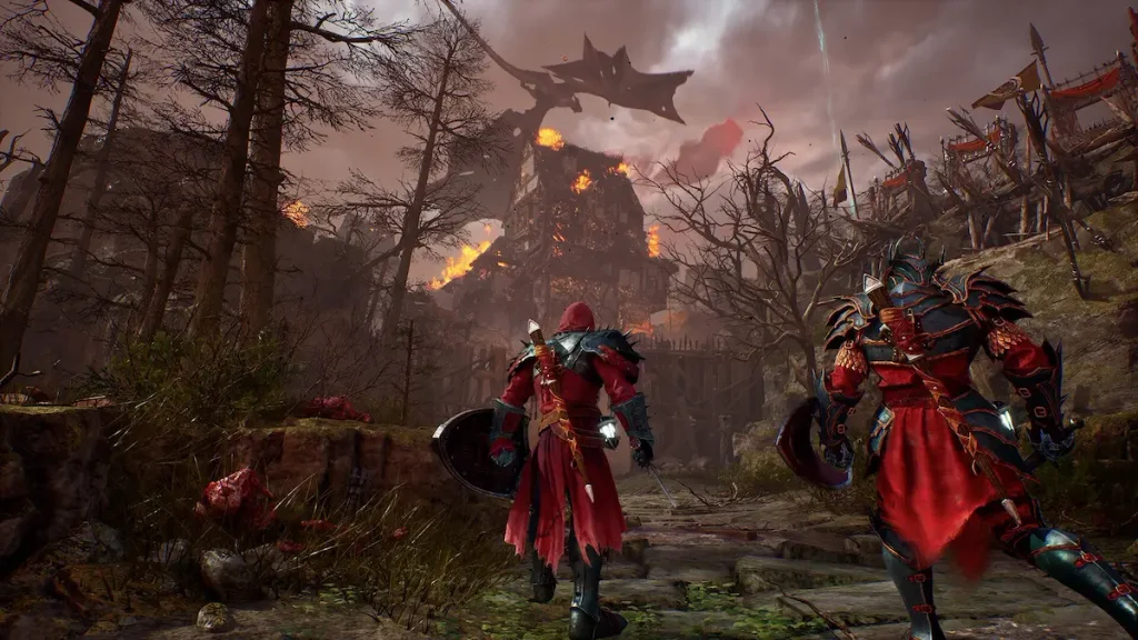 Crimson Moon gameplay y combate RPG de acción
