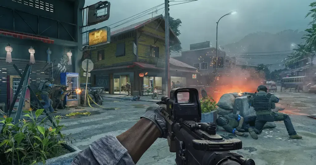 Gray Zone Warfare muestra una incursión táctica en un poblado selvático