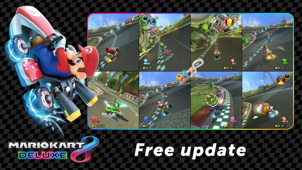 Mario Kart 8 Deluxe permite jugar con ocho jugadores en Nintendo Switch 2