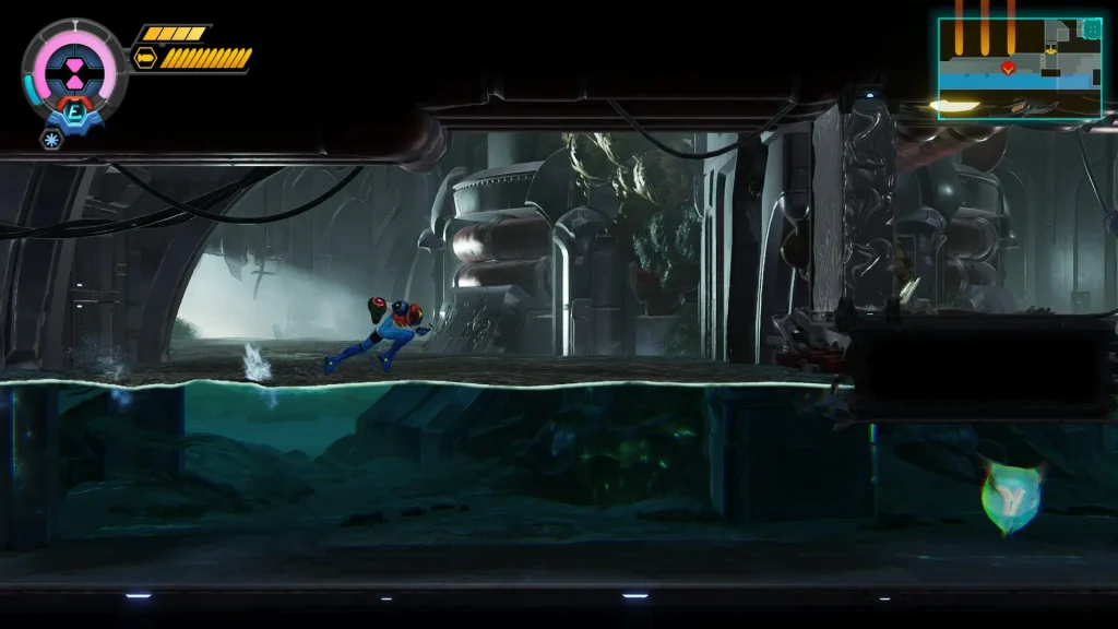 Samus explora una luna desconocida en Metroid Ravenous.