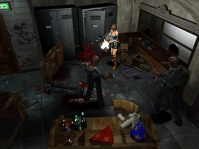 Resident Evil 3 Nemesis gameplay, Jill Valentine intentando escapar de Raccoon City