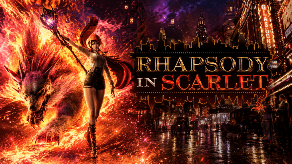 Ellie, protagonista de Rhapsody in Scarlet