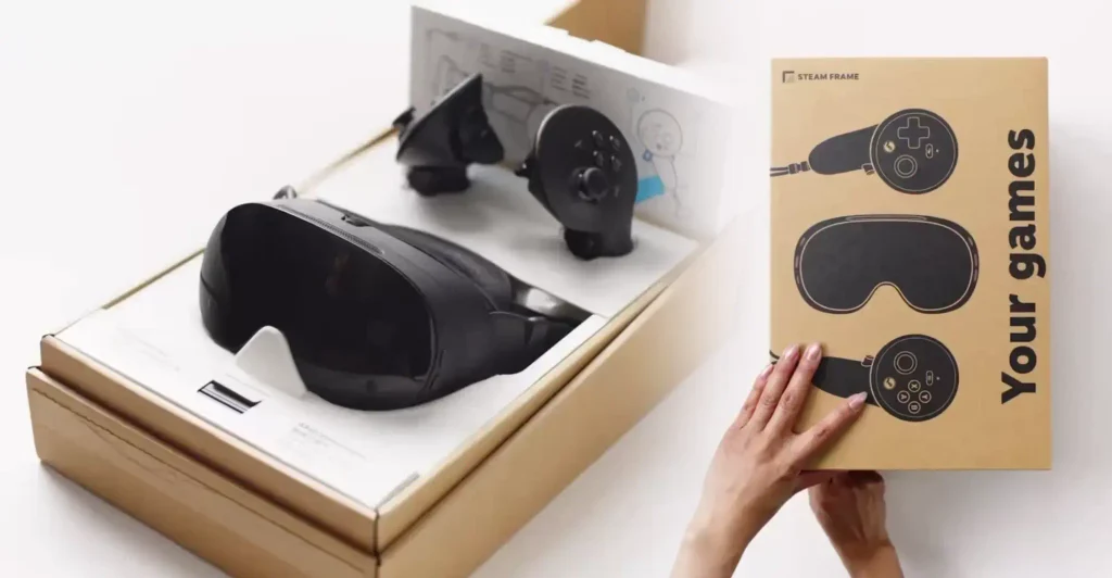 unboxing Steam Frame