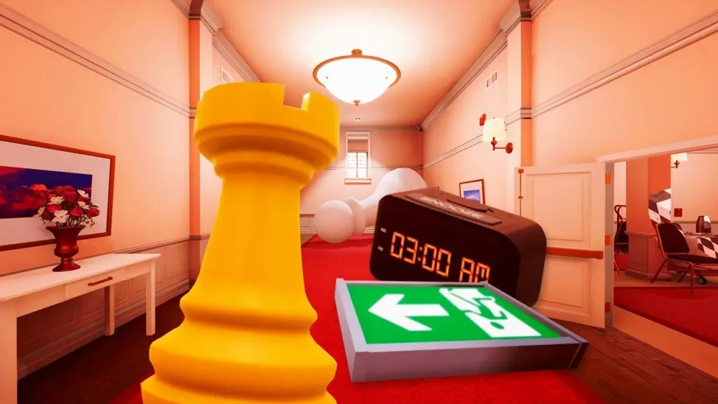 Superliminal gameplay, puzle basado en la perspectiva y el tamaño de los objetos