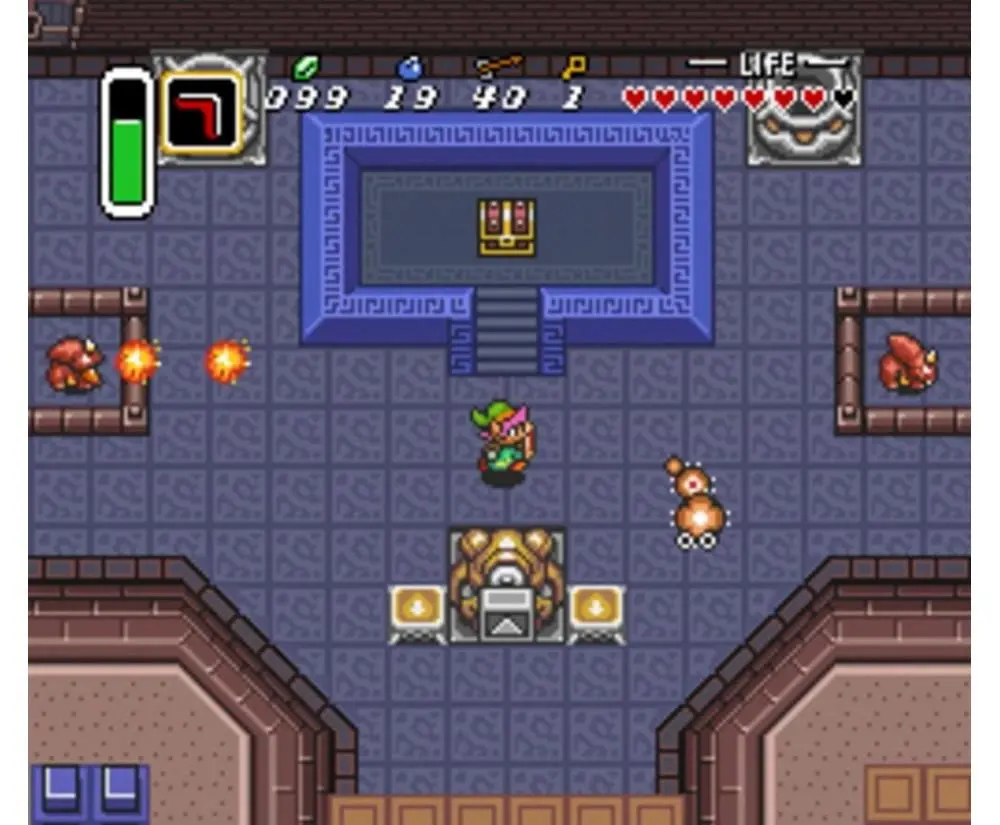 The Legend of Zelda A Link to the Past gameplay, Link explorando Hyrule