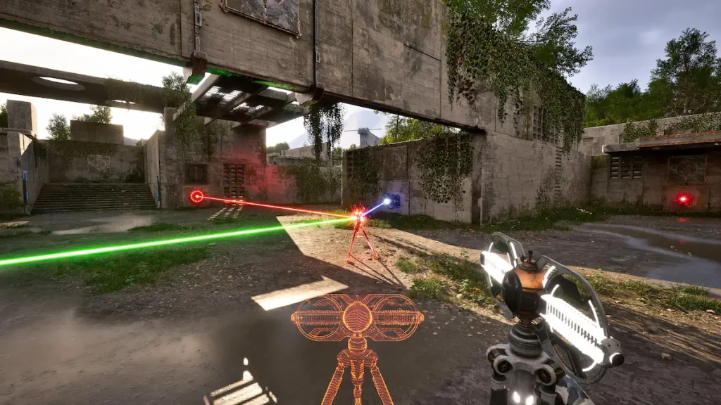 The Talos Principle 2 gameplay, resolución de un puzle de lógica