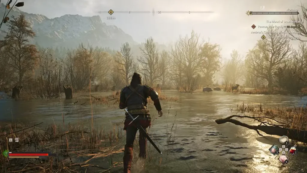 The Blood of Dawnwalker protagonista durante la noche