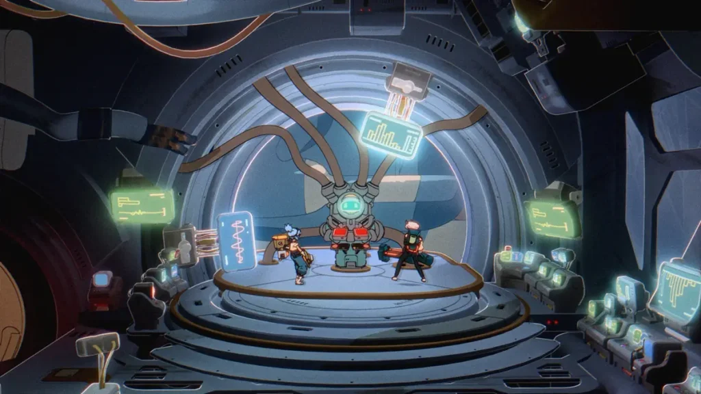 Orbitals gameplay en Nintendo Switch 2