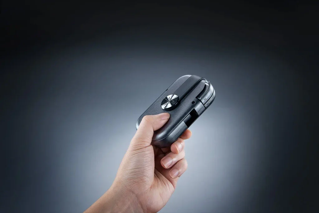 Razer Prio plegado en formato compacto