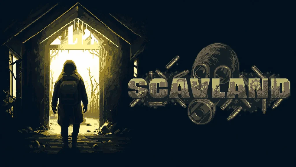 Scavland muestra un asentamiento postapocalíptico durante la noche