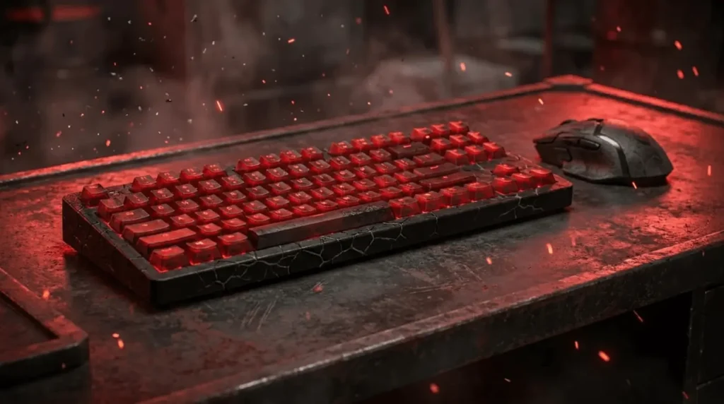 8BitDo lanza el teclado y ratón de Gears of War: E-Day para PC