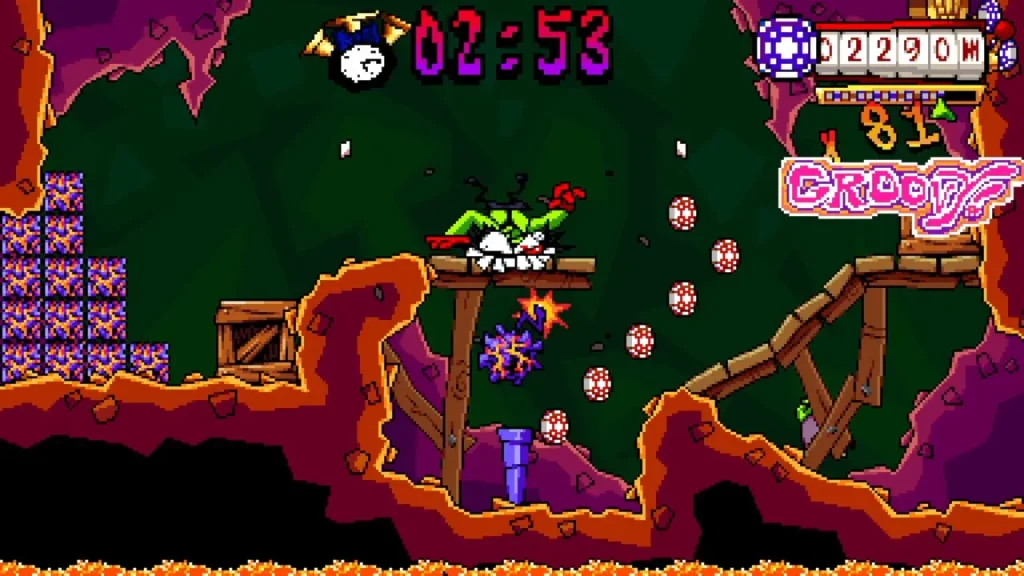 ANTONBLAST llega hoy a PS5 y PS4 con su plataformas destructivo de inspiración clásica