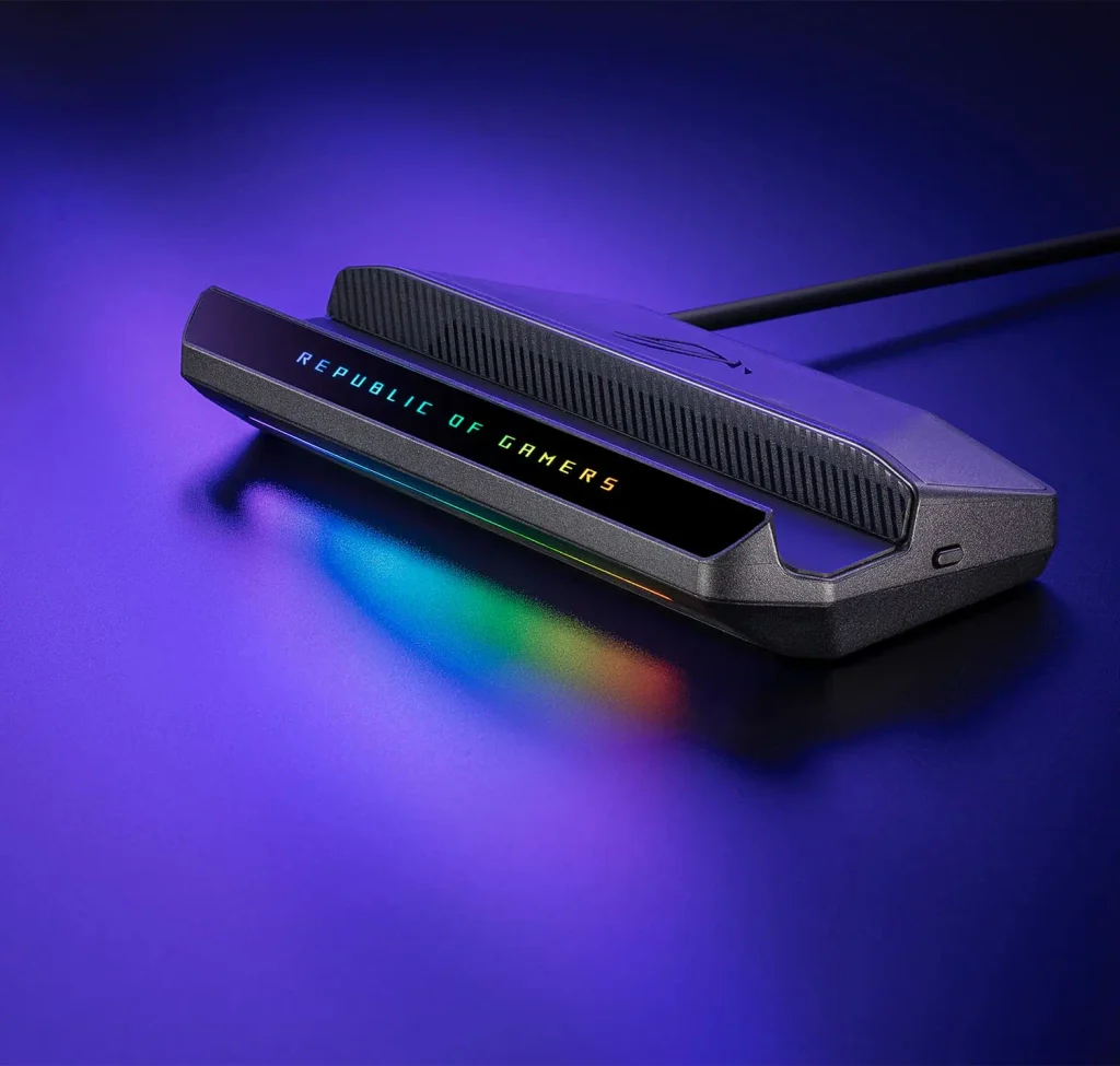 ASUS ROG Bulwark Dock DG310: base 4K a 144 Hz para Ally