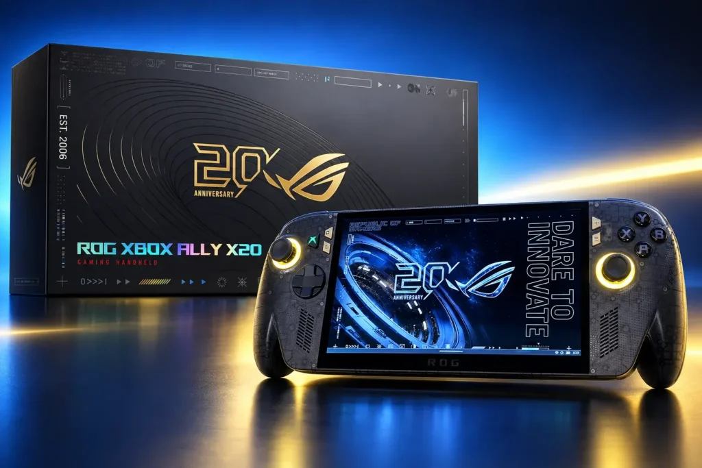 ASUS ROG Xbox Ally X20 mejora la pantalla y los controles, pero mantiene el rendimiento