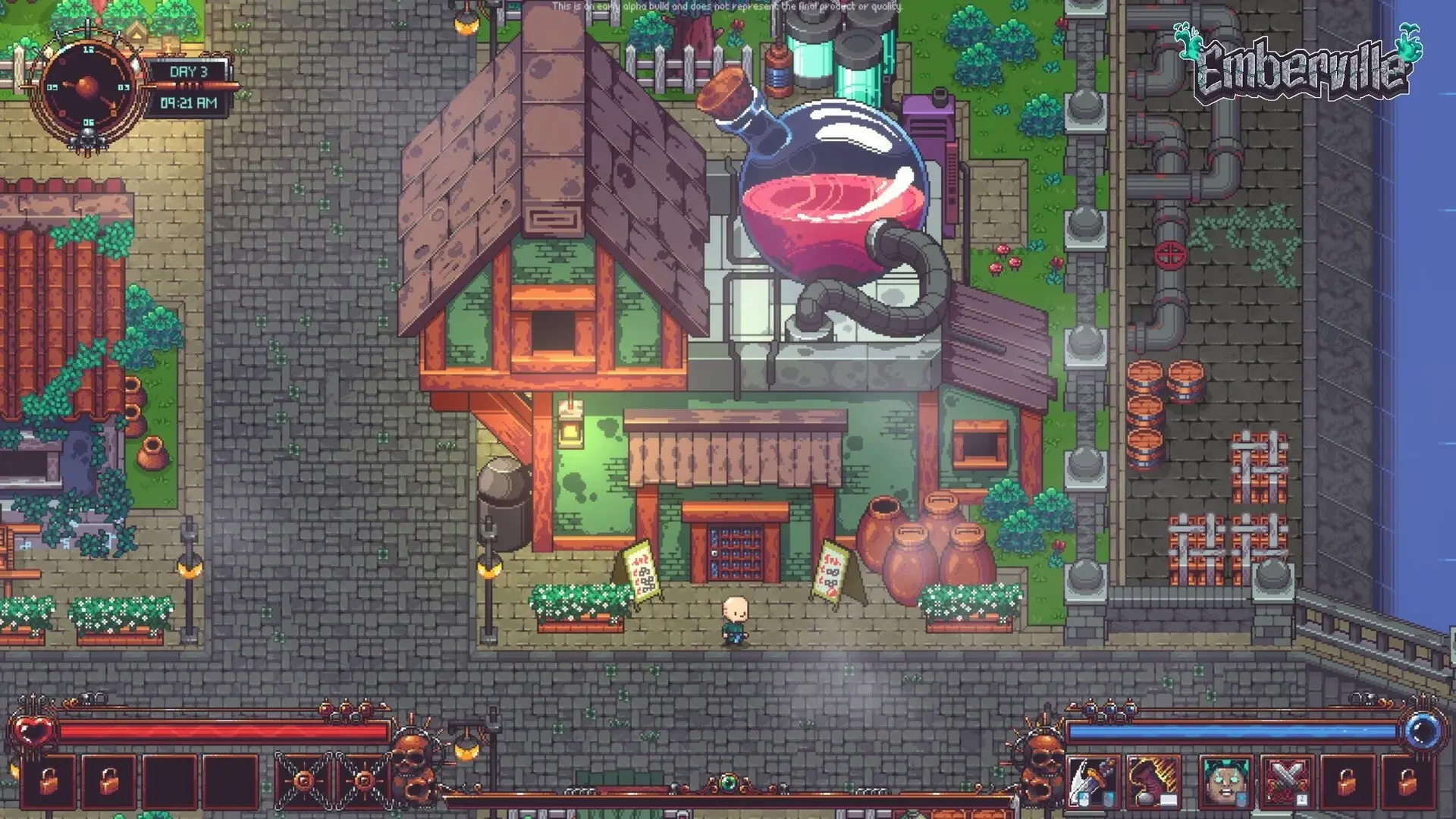 Emberville se retrasa un día antes de su lanzamiento en Steam