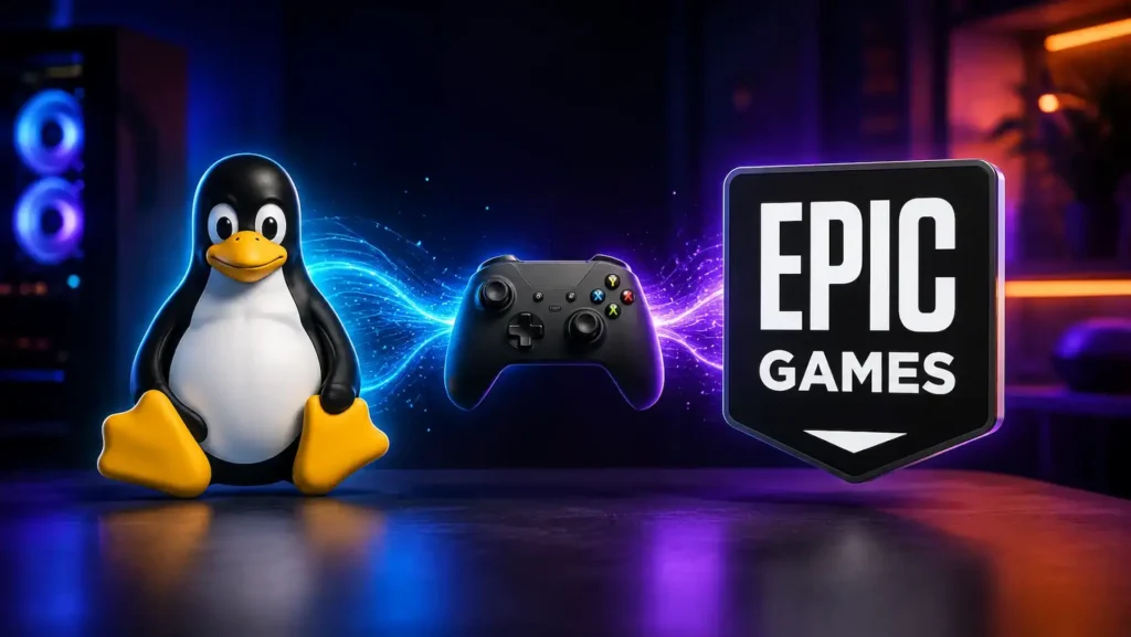Epic Games estrena un nuevo launcher creado con IA y prepara Fortnite para Linux