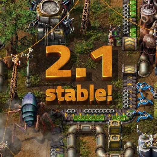 Factorio 2.1 ya es estable con mejoras para Space Age