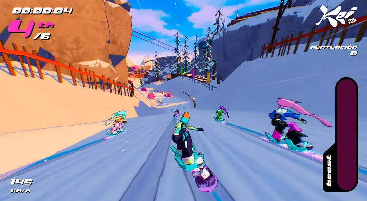 HYPERyuki prepara una demo de snowboard arcade para Steam