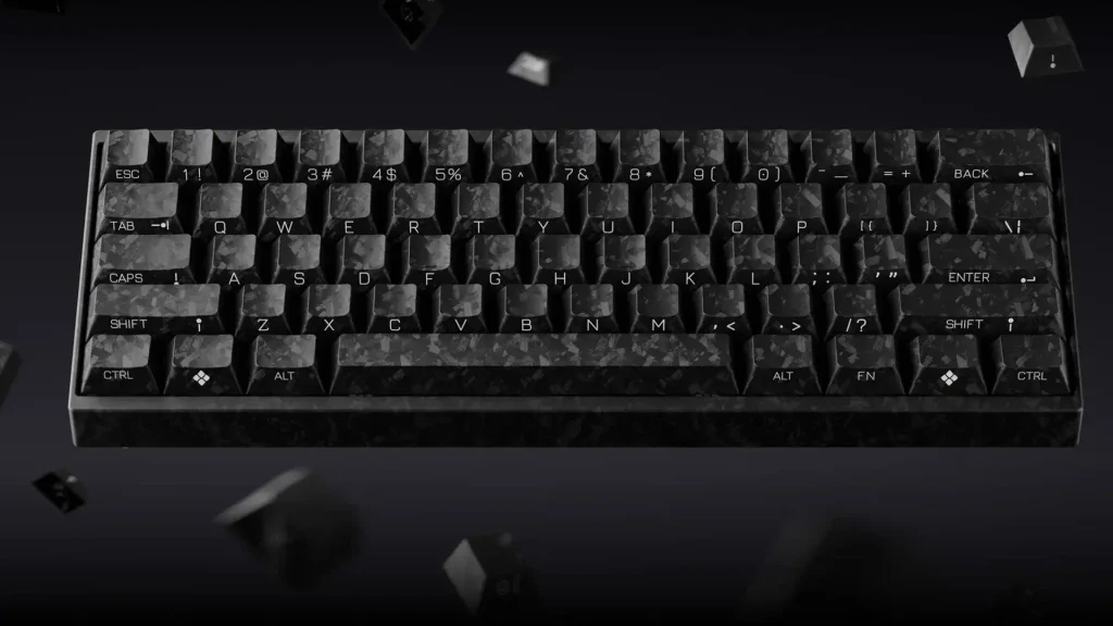 Nuevo Keychron Carbon 60 HE 8K con Rapid Trigger y 8.000 Hz