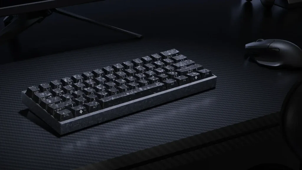 Keychron Carbon 60 HE 8K: teclado de fibra de carbono
