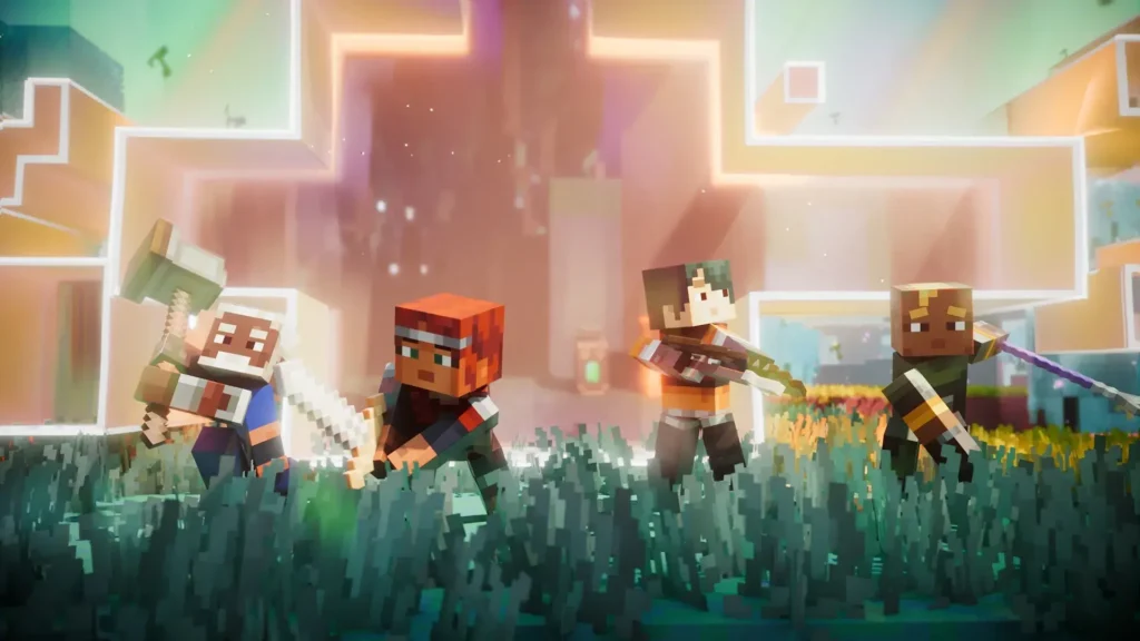 Minecraft Dungeons II ya está disponible en Switch y Switch 2, pero la edición física de Switch se retrasa