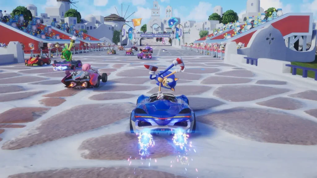 Godzilla, Hello Kitty y Final Fantasy VII llegan a Sonic Racing