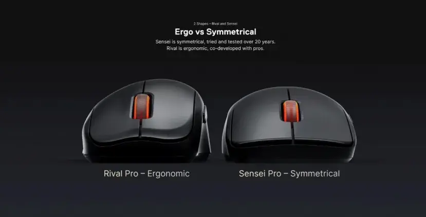 SteelSeries presenta sus ratones UWB de 8.000 Hz