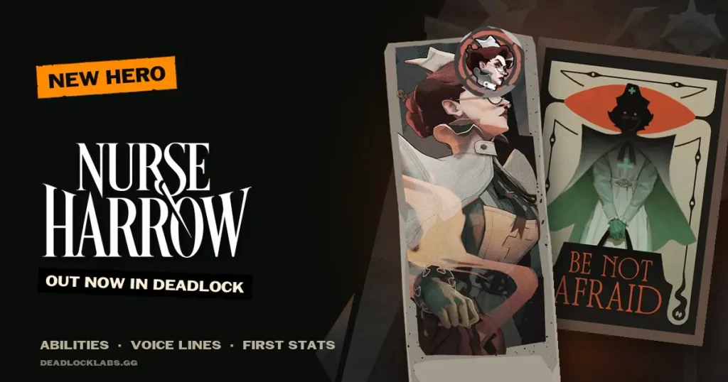 Nurse Harrow se incorpora a la selección de personajes de Deadlock