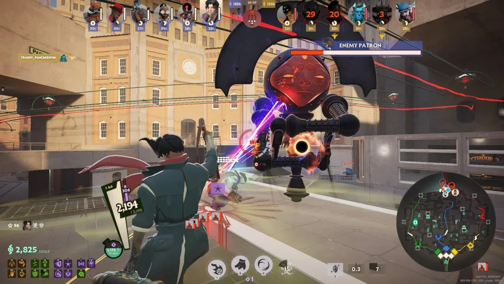 Rat King utiliza sus habilidades en Deadlock.