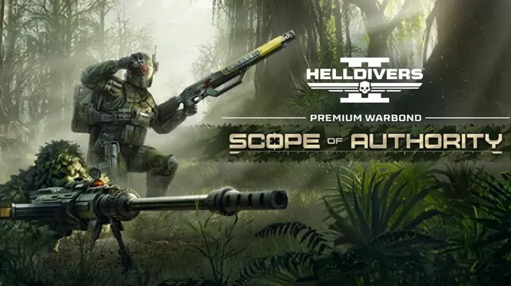 Helldivers 2 anuncia el bono de guerra Scope of Authority para el 20 de octubre